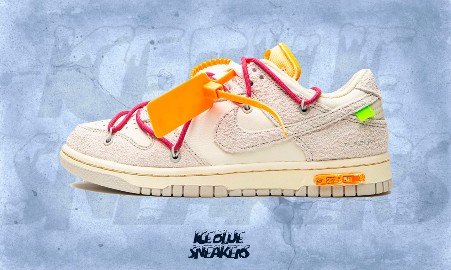 Dunk low off white blue hotsell