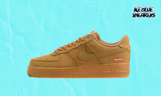 NIKE AIR FORCE 1 LOW X SUPREME BROWN