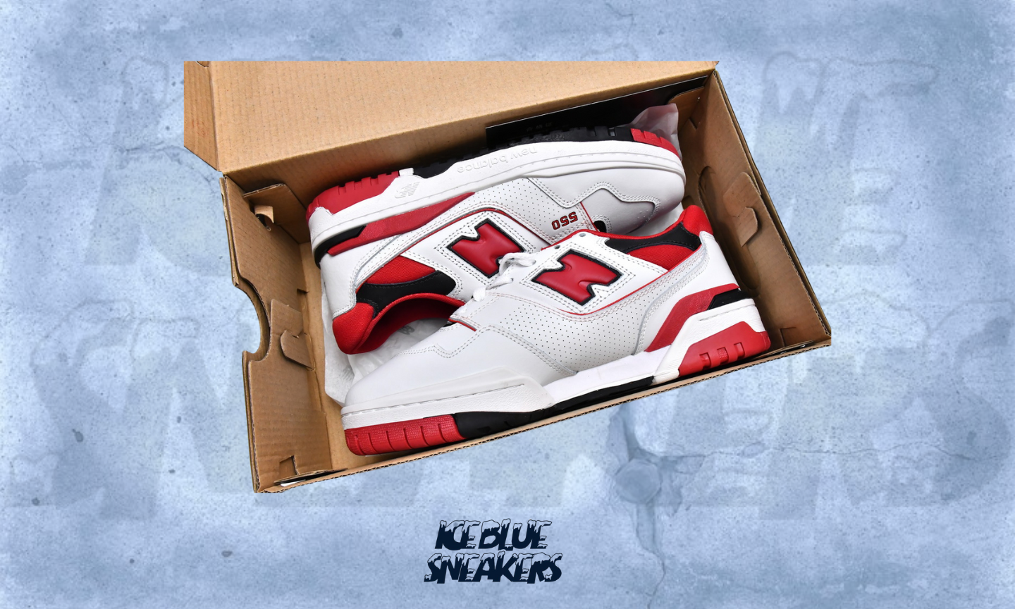 NEW BALANCE 550 White Red