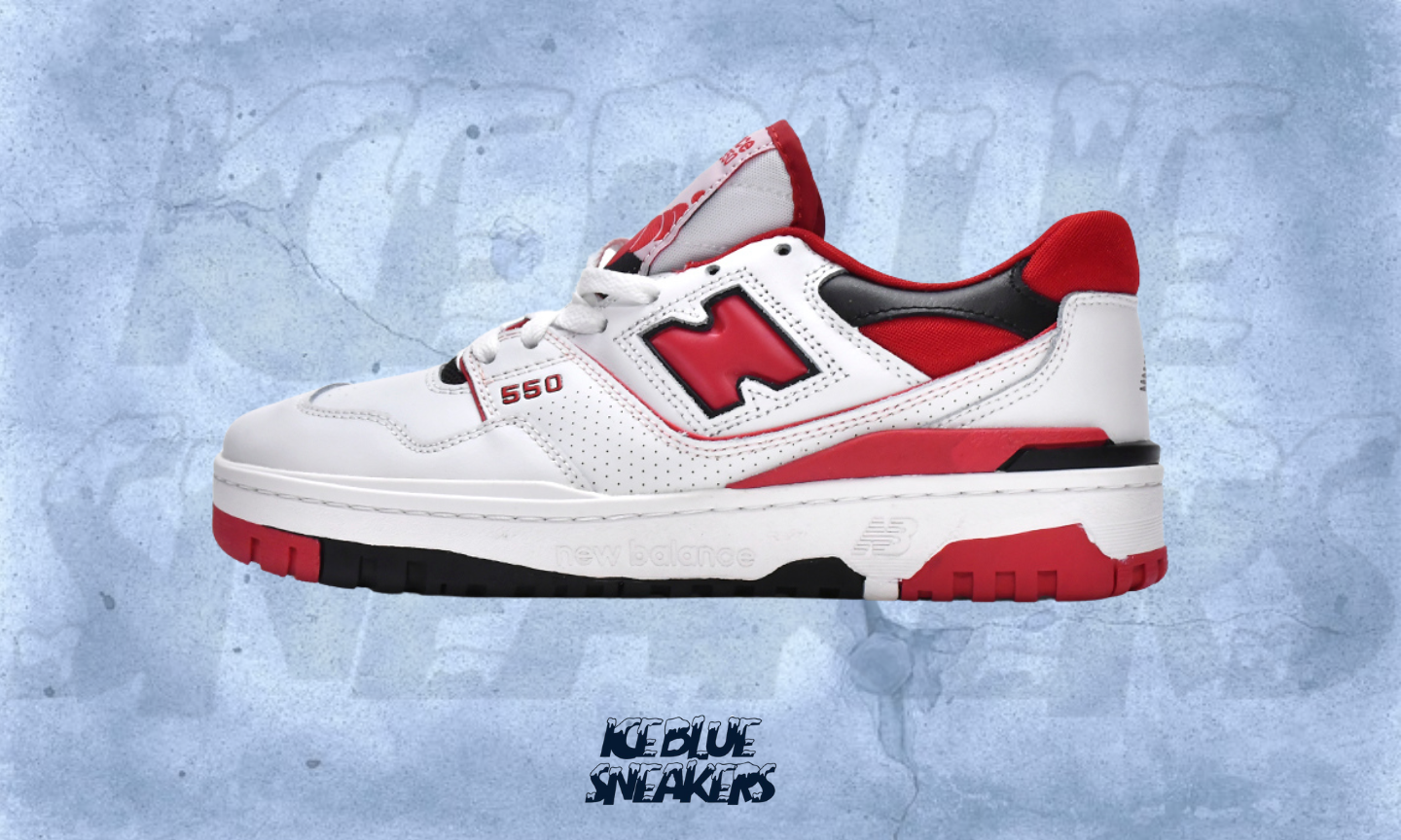 NEW BALANCE 550 White Red