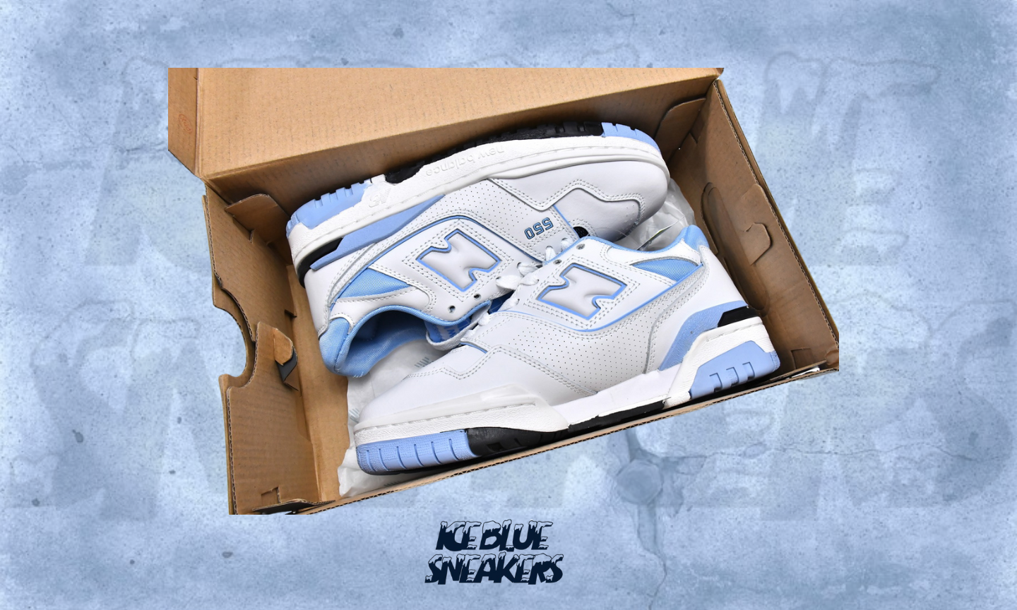 NEW BALANCE 550 White Team Carolina