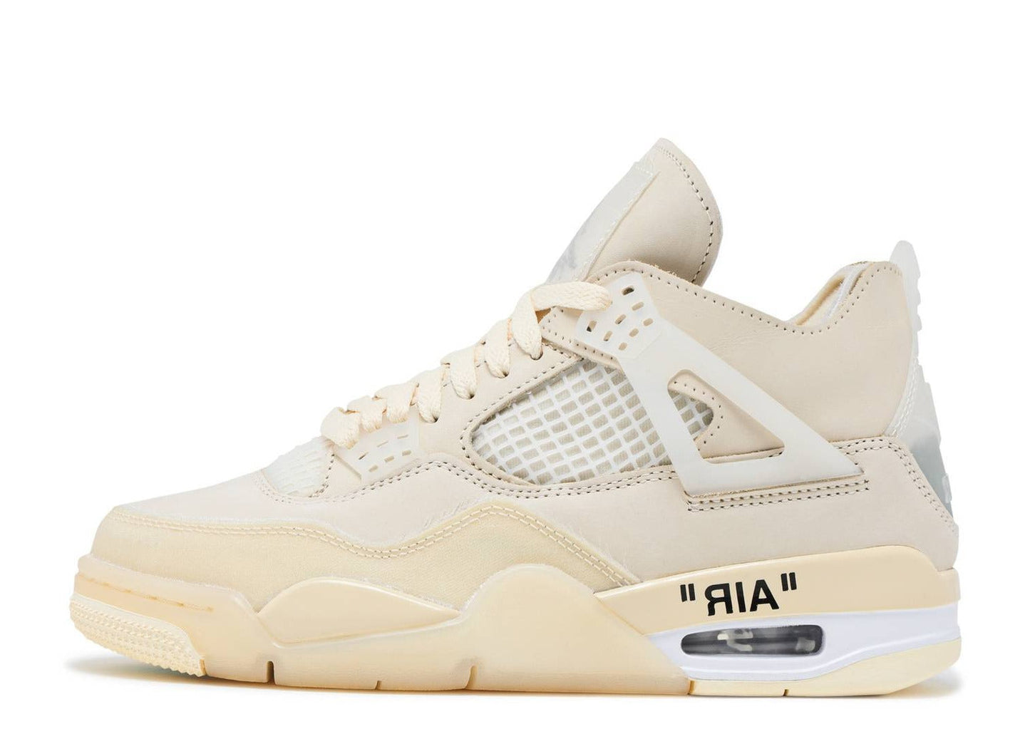 OFF-WHITE X WMNS AIR JORDAN 4 SP 'SAIL'