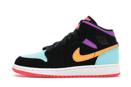 NIKE AIR JORDAN 1 MID MULTI-COLOR