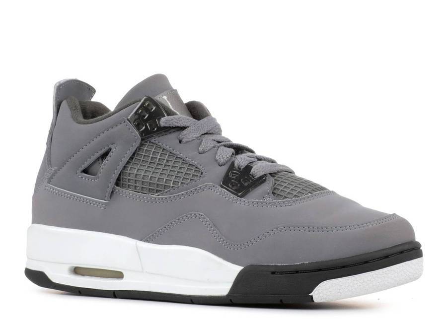 AIR JORDAN 4 RETRO GS 'COOL GREY'