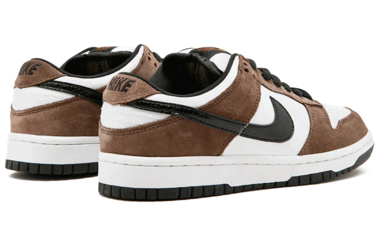 Nike SB Dunk Low White Black Trail End Brown