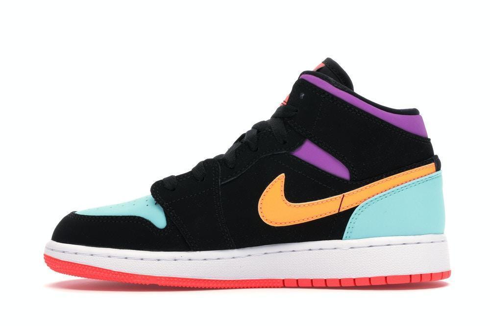 NIKE AIR JORDAN 1 MID MULTI-COLOR