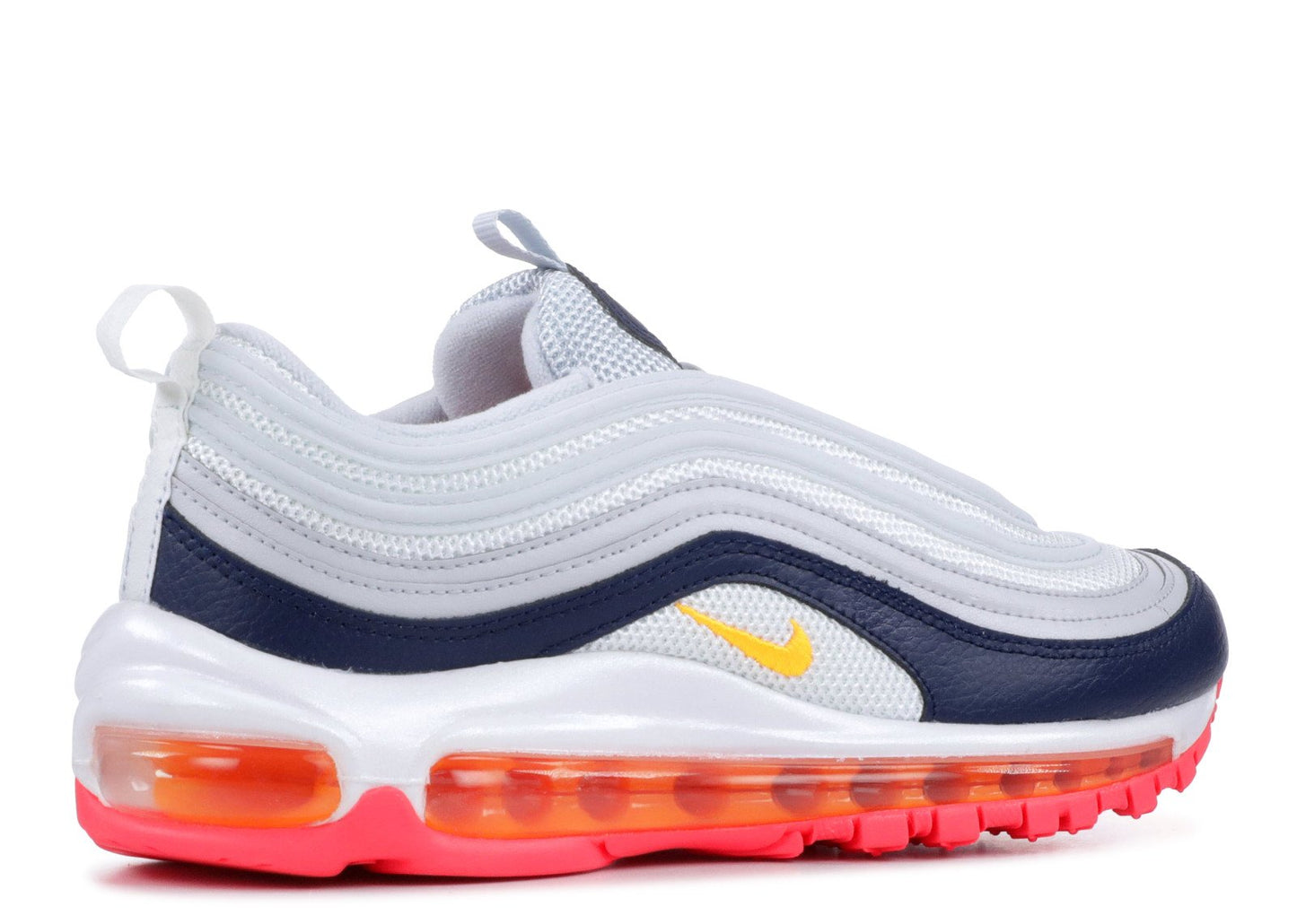 NIKE AIR MAX 97 "PLATINUM NAVY ORANGE"