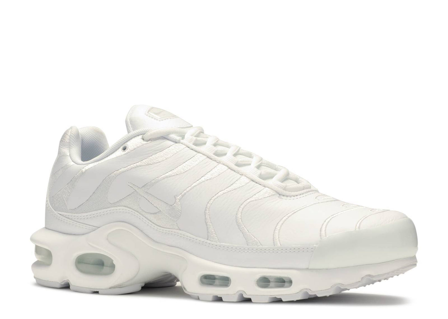 NIKE AIR MAX PLUS TN "TRIPLE WHITE"