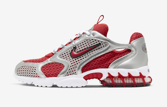 NIKE AIR ZOOM SPIRIDON CAGE 2 STUSSY "RED"