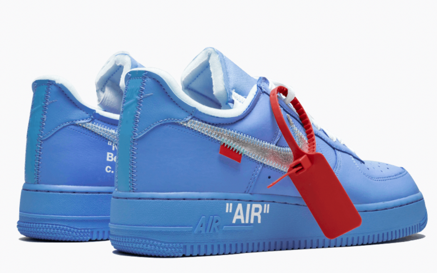 NIKE AIR FORCE 1 "BLUE" OFF WHITE