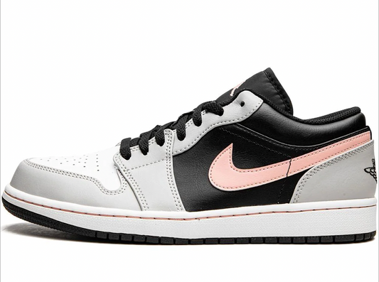 Air Jordan 1 Low Negro Gris Rosa