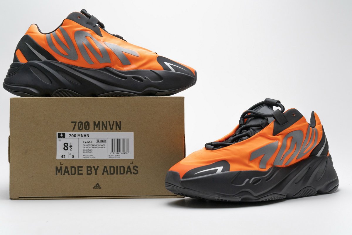 ADIDAS YEEZY BOOST 700 MNVN "ORANGE"