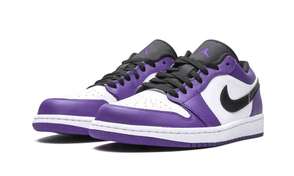 Air Jordan 1 Low Court Purple White