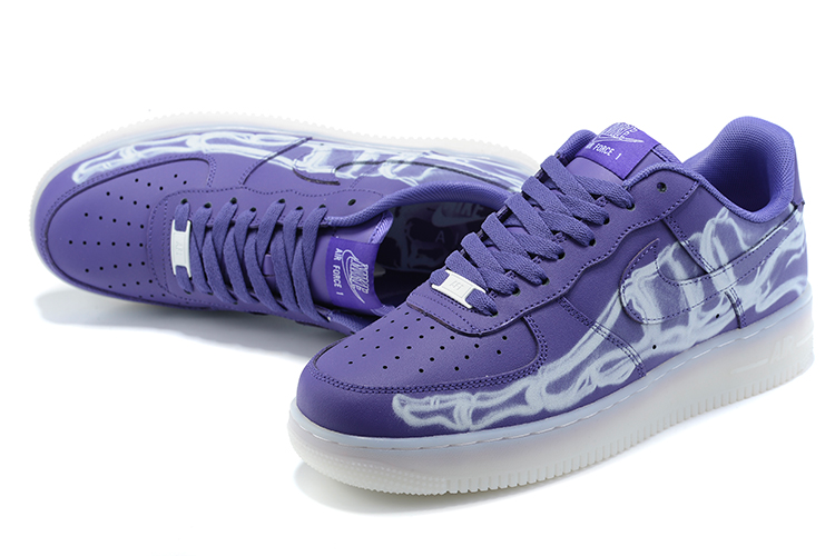 Nike Air Force 1 Low Purple Skeleton