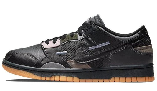 Nike Dunk Low Scrap Low Top Black Grey